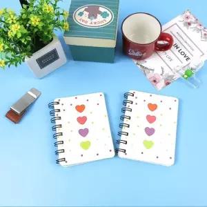 [셀러에이드]메모 하트모양 소형 노트 수첩 미니 휴대용 1P