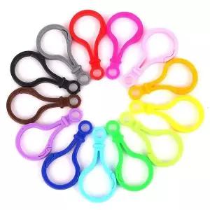 키링고리 10개입 부자재 키링 플라스틱 제작