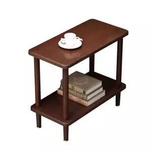 미니 원목 사이드 테이블 사각 이동식 거실 틈새