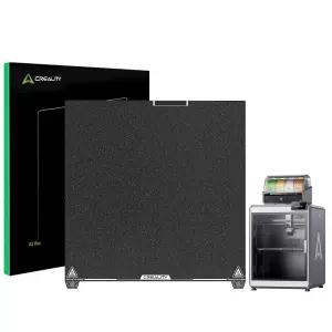 크리에이티 K2 플러스 빌드 플레이트 370x370mm 텍스처 PEI 시트 스프링 스틸 마그네틱 침대 원래 플러스용