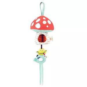 분리수면 오르골 버섯인형 수면등모빌 백일선물 유모차 잠투정 초점