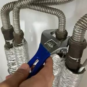 [골드스마일]경량 컴팩트 6인치 미니 렌치 주먹 스패너 공구