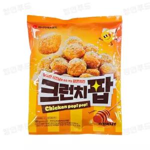 ~유통기한(26.03.11) 행사~ 마니커에프앤지 크런치팝 스윗허니맛 320g (냉동)