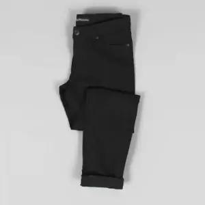 BS 남자청바지 일자 슬림핏 블랙진 C0816013 데미지바지 남자슬렉스