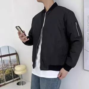 BS PTU2071M 커플남자패딩기본블루종항공점퍼