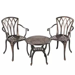 테이블 엔틱 야외테이블 옥상 의자 정원 3종 야외 주물 가구