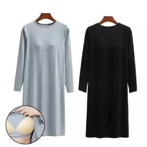 편한 캡원피스 노 여행원피스 홈드레스 박시원피스 벗기