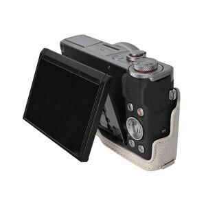 캐논 호환 G7X II 인조 가죽 카메라 케이스 하프 바디