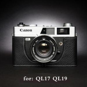 캐논 호환호환 QL17 I II Iii G3 소가죽 케이스, 수제 사진 카메라  보호 슬리브 박스 베이스 쉘