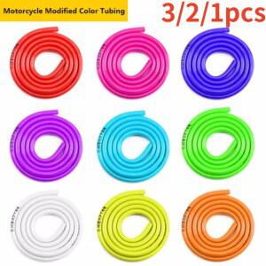 파츠 1M 오토바이 연료 필터 먼지 호스 라인 가솔린 파이프 가스 오일 튜브 카페 레이서 다채로운 범용 부품
