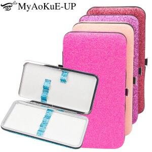 속눈썹 트위저 보관함 리프팅 클립 정리함 케이스 반짝이는 디자인 확장 핀셋 박스 메이크업 도구