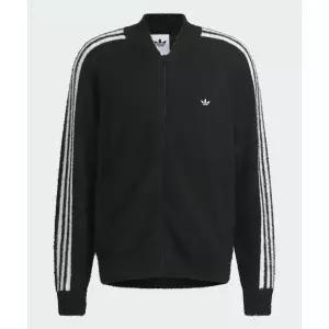 아디다스 ADIDAS 니트 슈퍼스타 트랙탑 - 블랙 KD9395 338057