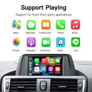 BMW MINI F30 F31 F20 F21 F10 F01 X5 E70 X3 F25 NBT CIC 시스템호환  CARABC 무선 카플레이 안드로이드