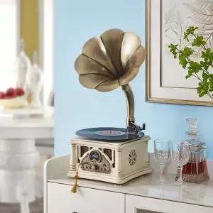 유럽식 술장 옛날 장 인테리어 빈축음기 장식 소품