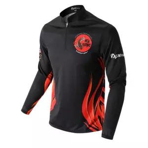 MCN 사이프린어스 칼피오 오렌지 낚시복 낚시스판티 긴팔 팀복 져지 단체복