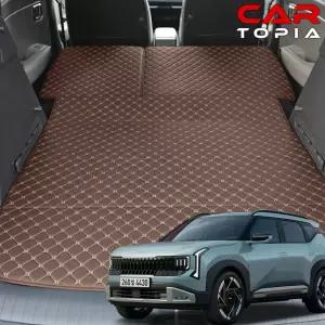 디올뉴 셀토스 퀼팅 가죽 트렁크매트 차박 하이브리드 가솔린 트렁크 보호 용품