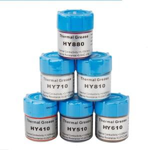 열그리스 실리콘 컴파운드 페이스트 전도성 방열판 CPU GPU 칩셋 노트북용 스크레이퍼 냉각 HY510 10g