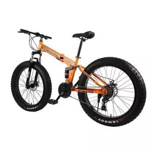 접이식 팻 자전거 21단 26인치 흡수 충격 오프로드