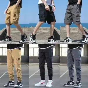 TBZ 건빵 카고 바지 치노 조거 팬츠 5부 9부 스 팬츠 전술바지