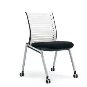 접이식 회의실 바퀴 메쉬 회의실의자 디자인 바퀴달린 강의실 인테리어