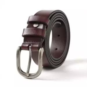 여성 ZYA490T9 인기 아임레더 소가죽 벨트 감성 S-4 (다크브라