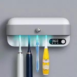 DOMOA 살균 온열 건조 무선 칫솔 살균기 UVC 칫솔건조기