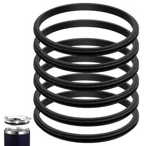 예티 30온스 텀블러 뚜껑용 개스킷 교체 14온스 머그잔용 오링 고무 씰 32온스 뚜껑 부품(6팩)