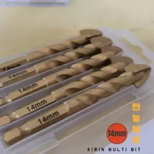 다용도 티타늄코팅 만능 드릴비트 14MM 1PCS