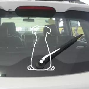 차량 와이퍼 스티커 발수 코팅 시야 선명 빗물 제거 주행 안전