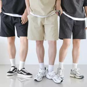 남자 시어서커쇼츠 여름 트레이닝 반바지