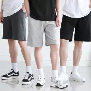 남자 스웨트반바지 빅사이즈 트레이닝 팬츠 M~4XL