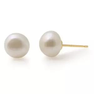 14K 소프트 진주 귀걸이 (Gold-pin)
