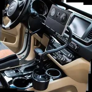 네비게이션직접연결잭 가성비짱 놀라운기능 듀얼고속무선충전 컵홀더거치대