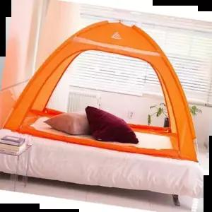 거실형텐트 런웨이브 양문형 원터치 실내 난방텐트 1~2인용