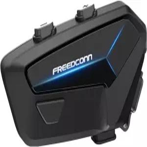 프리드콘 FX 플러스 모터사이클 헬멧 블루투스 헤드셋 오토 조인 메시 네트워크 그룹 라이딩을 위한 CVC 및