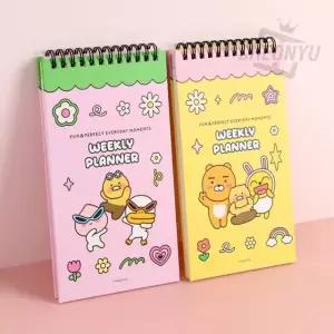 TBZ 카카오프렌즈 세이치즈 세로형 위클리 플래너