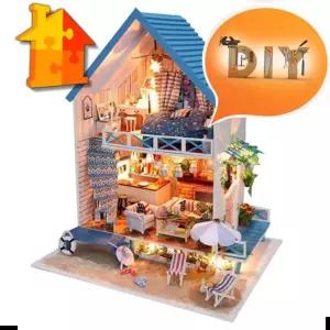 디오라마 DIY 돌하우스 로맨틱해변별장 미니어쳐 만들기