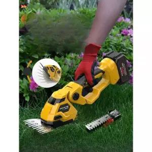 잔디 제초기 바리깡 조경 무선 충전식 트리머 관리기 플래그십 2.0V 배터리 2개 1개 충전