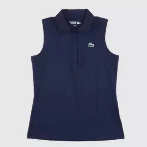 [라코스테]스포츠 여성 기능성 폴로 슬리브리스 PF7414-56G