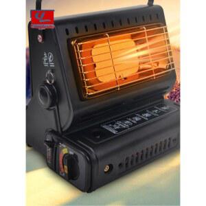 다기능 휴대용 가스히터 야외 캠핑용 낚시 난로 난방기구 이동식 난방 겸용 단일 대용량 차박 스토브