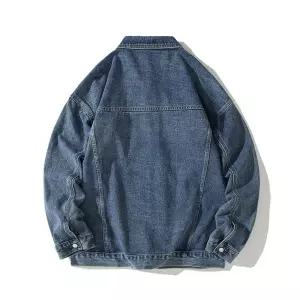 남성 데님 가을 빈티지 청자켓 자켓 루즈핏 블루 아우터 CH3