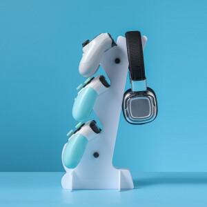 PS5/PS4/XBOX 호환 호환/스위치 범용 호환컨트롤러/헤드폰 3층 스탠드에 호환