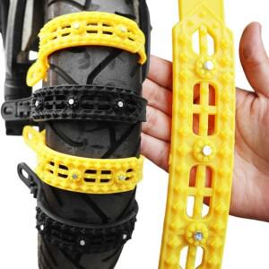 3 스터드 스노우 체인 자동차 범용 간편 설치 셀프 타이트닝 타이어 체인 겨울용 아이스 스노우 세단 SUV