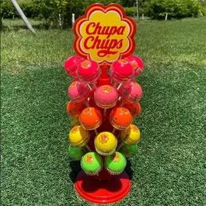 츄파춥스 골프공 5컬러 막대20구+거치타워세트