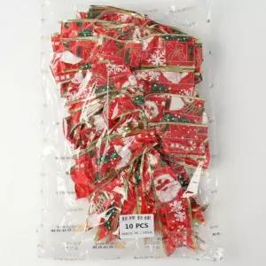 벽트리 블레스 리본 장식품 크리스마스 레드 파티 오너먼트