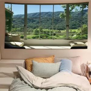 풍경 포스터 벽걸이 패브릭 인테리어 테피스트리