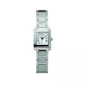 킹덤 고품격 로마자 화이트 다이얼 텅스텐 여성 선물 명품 예물 고급 메탈 손목 시계 / KD3010WF 