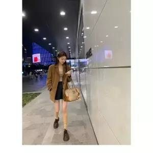 여자 플랫워커 슈즈 포도맘 스튜디오리 웰링턴 아카데미~클래식 스트랩 키높이 통굽 토오픈 BE5