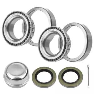 L44649/L44610 2000파운드 트레일러 액슬용 베어링 키트 1.98인치 그리스 캡이 있는 액슬 씰 코터 핀 회전