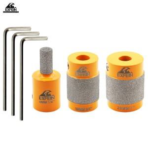 다이아몬드 연마기 비트 헤드 도구 세트 스테인드 글라스 타일 스톤 도마그네틱 DIY 작업용 유리 멀티 사이